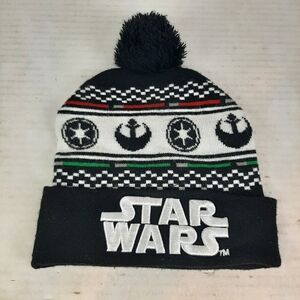 🛍Star Wars Black/White Warm Winter Beanie w/ Pom